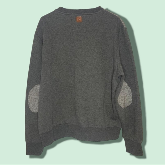 Kangol  Gray Elbow Patch Sweater Size: XL - Picture 5 of 5